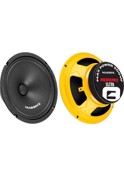 M85PXPRO Ultra Serisi Yenilenen Güç 500WATT 200RMS Adeti Deprem Seri Yenilenen Güç