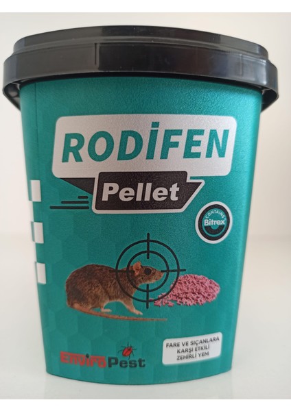 Rodifen Pellet Fare Yemi 80 gr