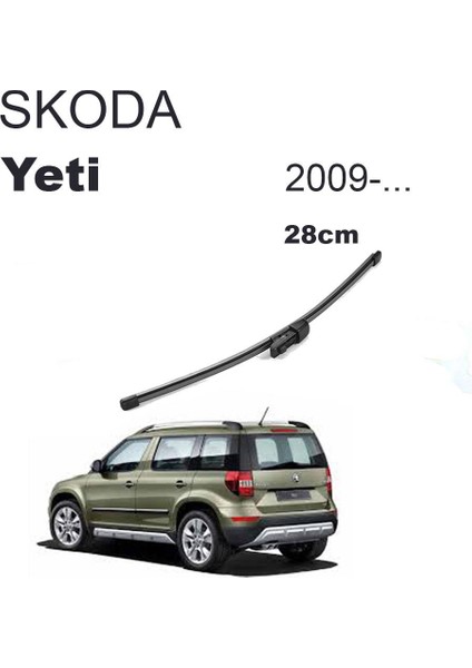 Skoda Yeti Arka Silecek Süpürgesi 2009 Sonrası