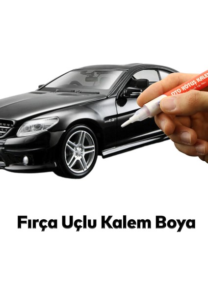 Oto Rötuş Kalemi 5 ml Araç Kaporta Tampon Çizik Giderici Fırça Yenileme Metalik Siyah Renk Boya modelleri