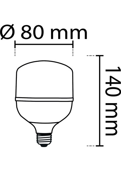 20W Torch LED Ampul