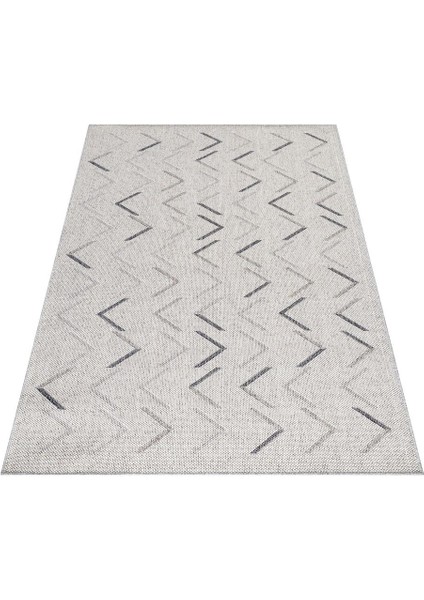 Dış Mekan Bahçe Balkon Teras Halısı Iskandinav Desen Krem Renkli indirimleri