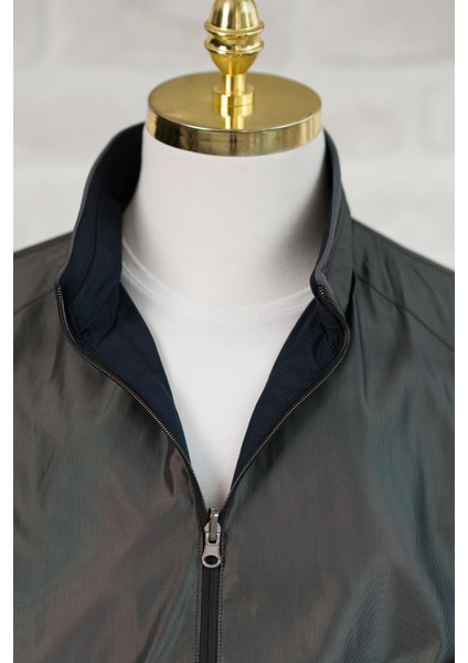 Yandan Cepli Beli Lastikli Dik Yaka Regular Fit Çift Taraflı Baharlık Mont indirimleri