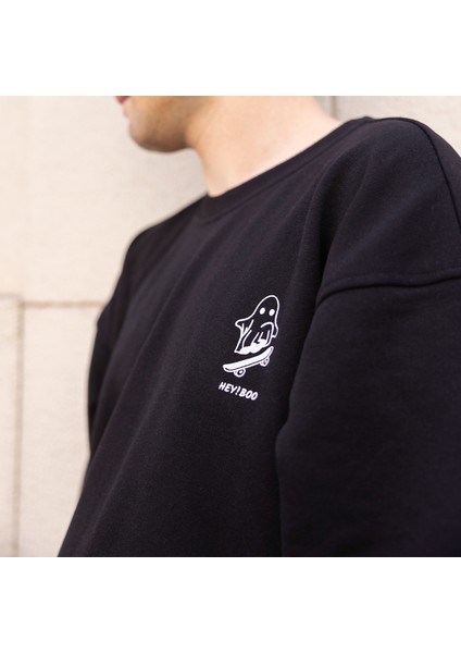 Siyah Boo Sweatshirt fiyatları