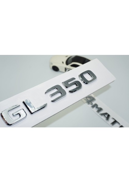 GL350 4matic Bagaj Krom Abs Yazı Logo Benz Ile Uyumlu