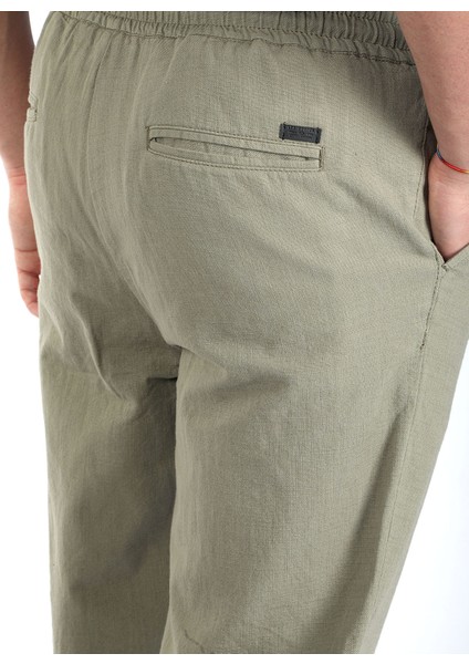 Lee Cooper Normal Bel Regular Fit Haki Erkek Chino Pantolon 242 Lcm 221004 New Beach Haki