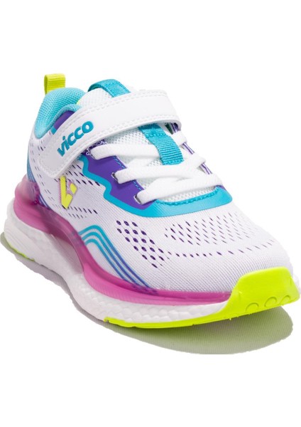 Nebula 346F24Y113B Beyaz Ortopedik Kız Çocuk Spor Ayakkabı