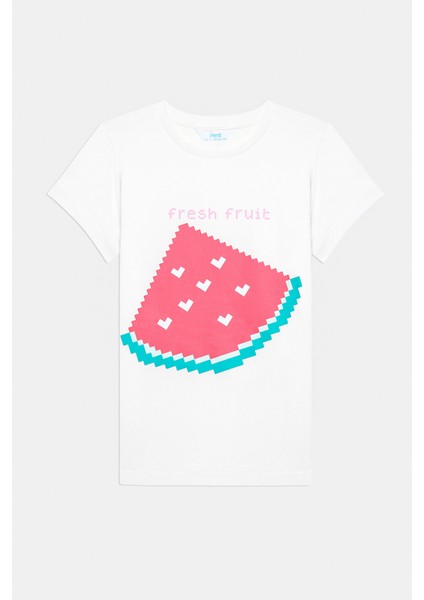 Kız Çocuk Watermelon Çok Renkli 2li Pijama Takımı fırsatları