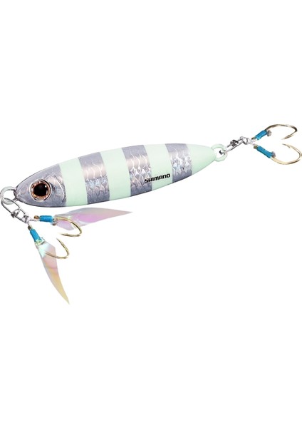 Stinger Butterfly Flat Light Jig 40GR 66MM 001 Zebra Glow