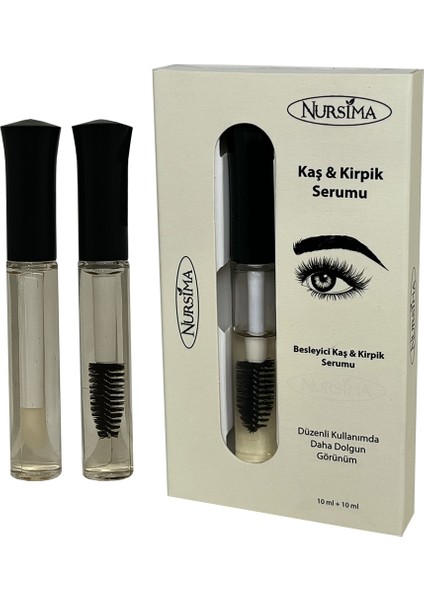 Kaş & Kirpik Serumu 10 Ml + 10 Ml
