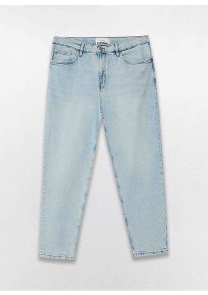 Yüksek Bel Normal Mavi Kadın Şort Croco fiyatları