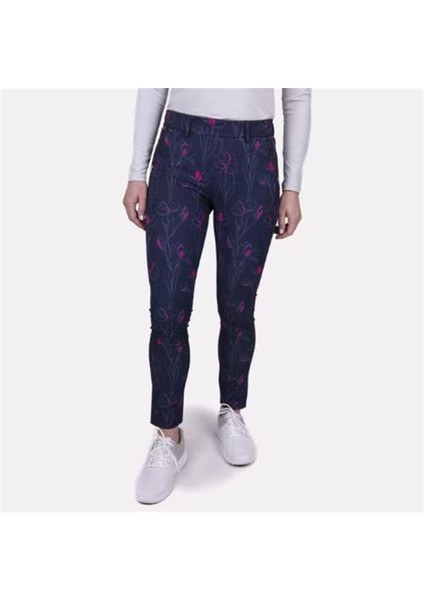 Women Ice Light 7/8 Pants / Desenli Ince Kadın Pantolon