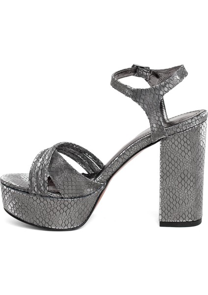 PM08 K2044 Kadın Platform Ayakkabı Platin modelleri