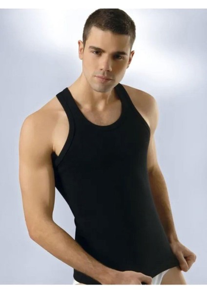 Erkek Ribana Sporcu Askılı Atlet 1106 - 3 Adet