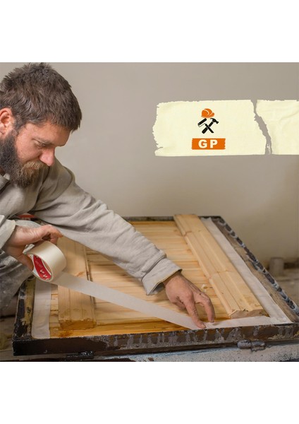 Vege Krepe (Maskeleme) Bantı 36X30 M Bej Gp 6 Adet modelleri