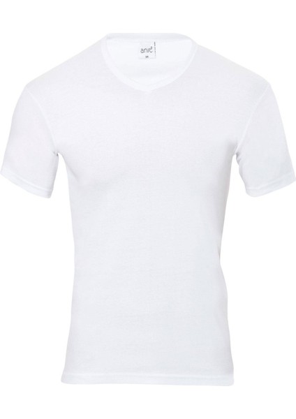 Erkek Ribana V Yaka Kısa Kol Fanila Atlet 1109 - 6 Adet fiyatları