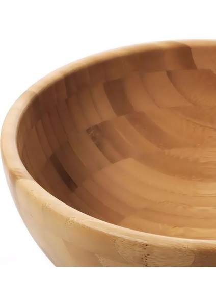 Bambu Lüx Salata Kasesi- Sunumluk-Noodle Makarna Kasesi 20 cm fiyatları