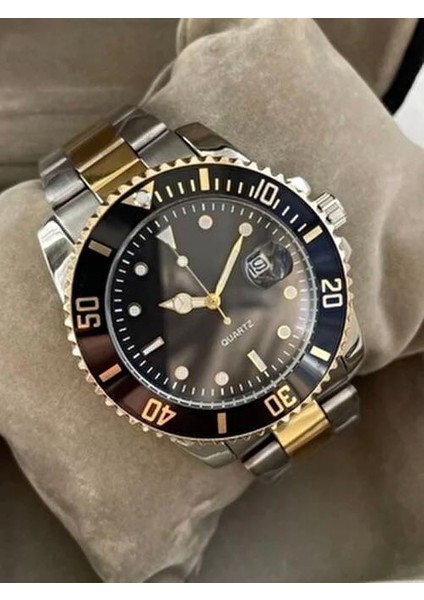 Rolex Model Takvimli Çelik Erkek Kol Saati