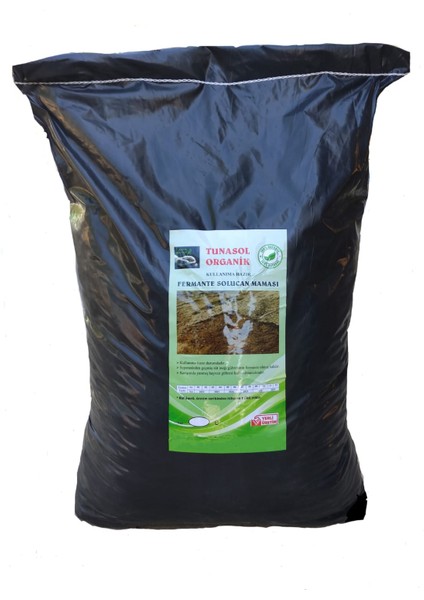 5 kg Seperatörden Geçmiş Fermante Solucan Maması.