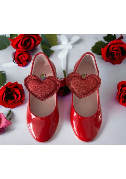 Kız Çoçuk Kırmızı Renk Ortopedik Taban Babet fiyatları