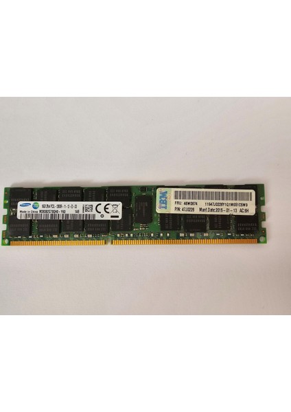 16GB 2rx4 12800R PC3L 1449 M393B2G70QH0 Server Ram