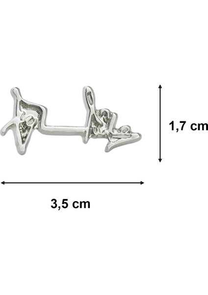 Alparslan Türkeş Imzası Metal Yaka Rozeti 1 Adet fiyatları