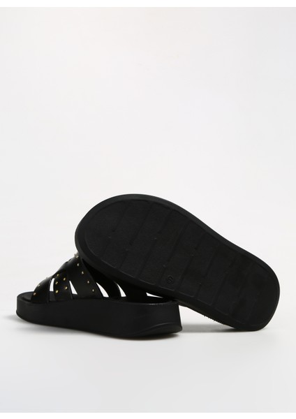 Siyah Kadın Terlik Santuza fırsatları