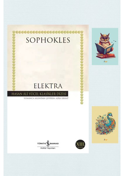 Elektra - Sophokles - Not Defterli Set