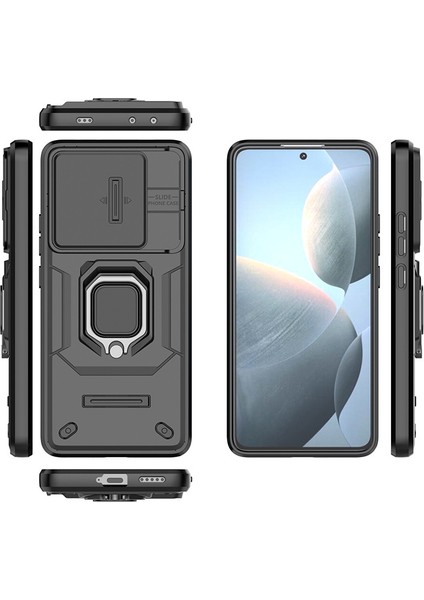 Xiaomi Redmi K70E Kamera Kapaklı Darbeye Dayanıklı Telefon Kılıfı (Yurt Dışından) fiyatları