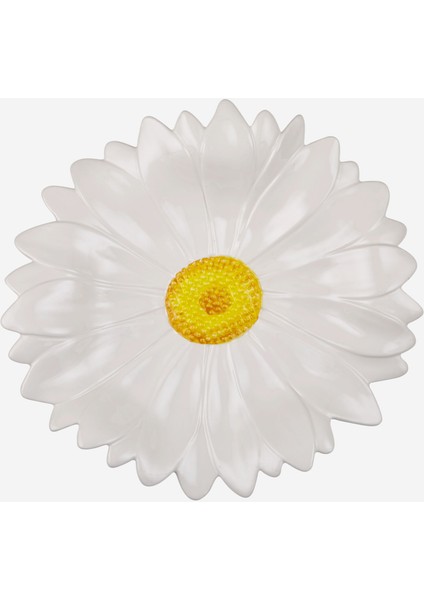 Camomilla Beyaz Seramik Servis Tabağı 42 cm
