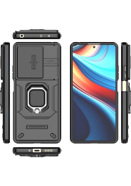 Xiaomi Poco X6 Kamera Kapaklı Darbeye Dayanıklı Telefon Kılıfı (Yurt Dışından) fiyatları