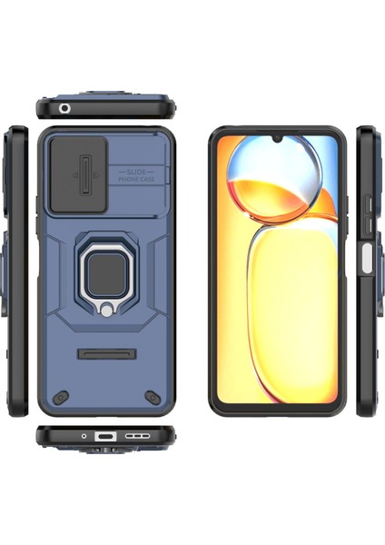 Xiaomi Redmi 13C Kamera Kapaklı Darbeye Dayanıklı Telefon Kılıfı (Yurt Dışından)