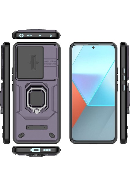 Xiaomi Redmi Note 13 5g Kamera Kapaklı Darbeye Dayanıklı Telefon Kılıfı (Yurt Dışından) fiyatları