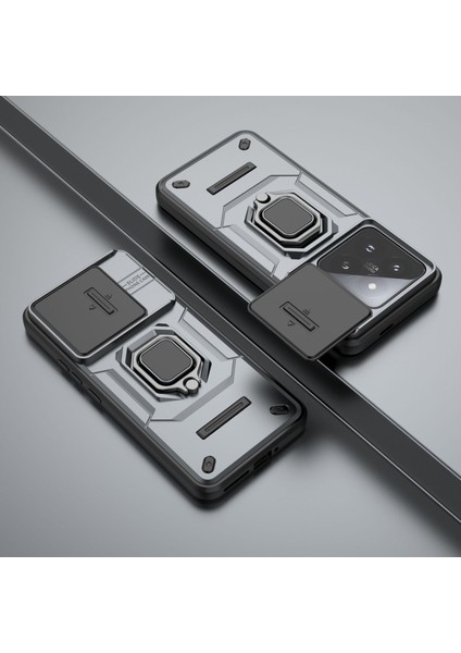 Xiaomi Mi 14 Kamera Kapaklı Darbeye Dayanıklı Telefon Kılıfı (Yurt Dışından) modelleri