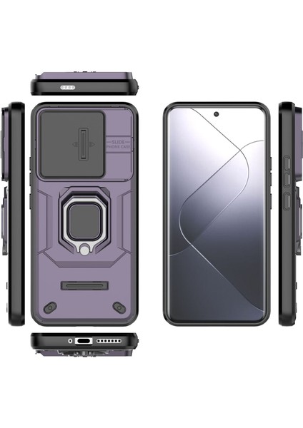 Xiaomi Mi 14 Kamera Kapaklı Darbeye Dayanıklı Telefon Kılıfı (Yurt Dışından) fiyatları