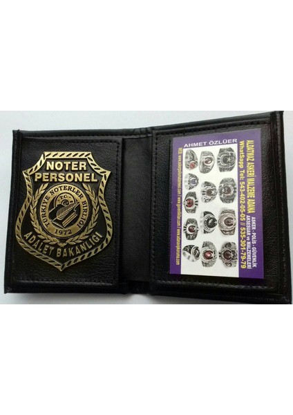 Noter Rozetli Cüzdanı 2AD Satın Al.sadece Kurum Adresine Gönderilir.sivile Satılmaz.