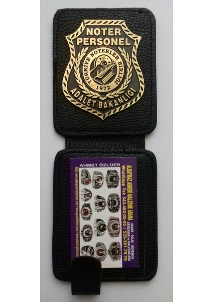 Noter Rozetli Cüzdanı 2AD Satın Al.sadece Kurum Adresine Gönderilir.sivile Satılmaz. fiyatları