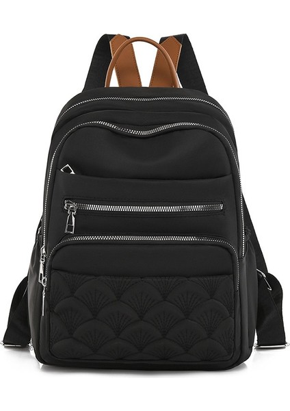 Şık Işlemeli Hafif Banliyö Sırt Çantası (Yurt Dışından)