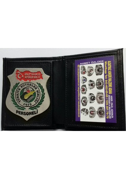 Noter Rozetli Cüzdanı 2AD Satın Al.sadece Kurum Adresine Gönderilir.sivile Satılmaz.