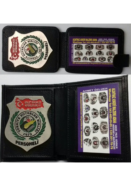 Noter Rozetli Cüzdanı 2AD Satın Al.sadece Kurum Adresine Gönderilir.sivile Satılmaz. modelleri