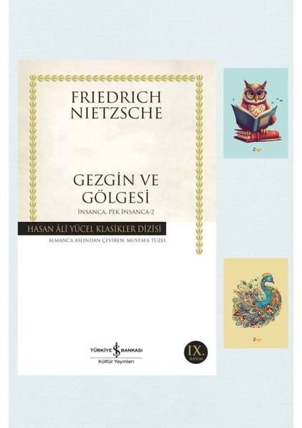 Gezgin ve Gölgesi – Friedrich Nietzsche - Not Defterli Set
