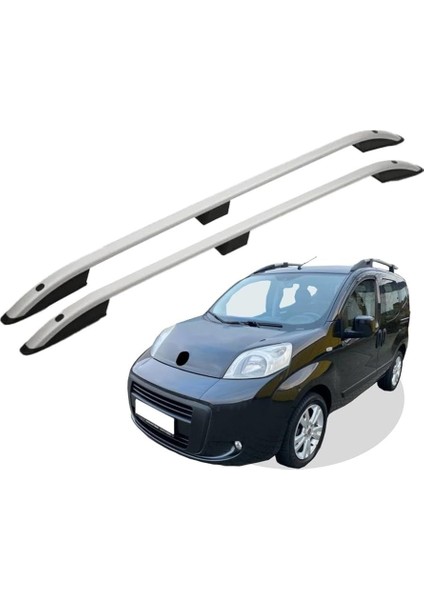 Fiat Fiorino Tavan Çıtası Port Bagaj Taşıyıcı Uzun Gri