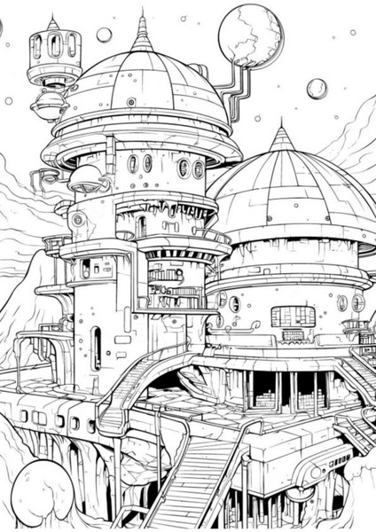 Astronot Boyama Kitabı 2'li Set indirimleri