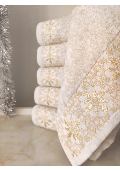 50X90 cm 6 Lı Kutulu %50 Pamuk - %50 Modal Havlu modelleri