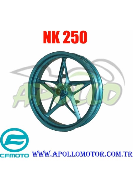 Ön Jant - Çelık (Turkuaz) Cf Moto Nk 250 Orijinal fırsatları