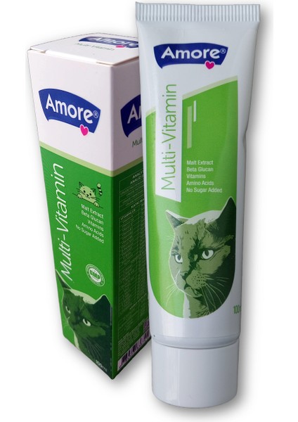 Multivitamin A-D-E-B-K Kedi Maltı, D-Biotin, Taurin, 4-Salmon-Bites Ödül Maması