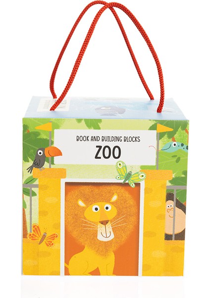 Mega Kids Lab Book And Building Blocks: Zoo