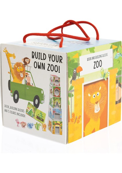 Mega Kids Lab Book And Building Blocks: Zoo