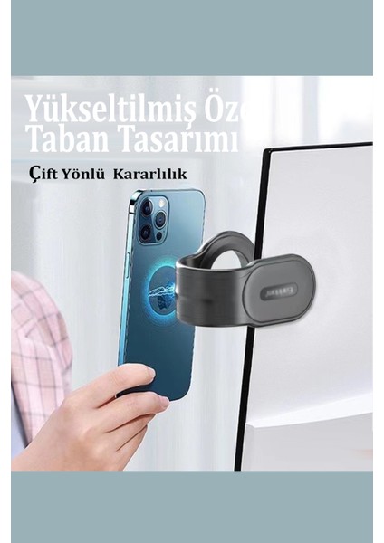 EH232 Ayarlanabilir Yapışkanlı Manyetik Araç Tutucu