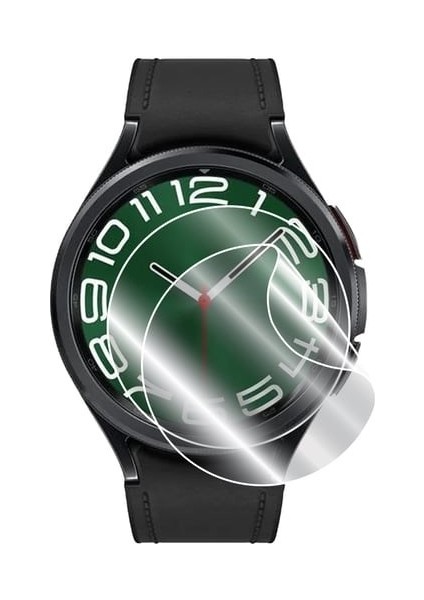 Watch 6 44MM 2 Adet Uyumlu Şeffaf Ultra Koruyucu Nano